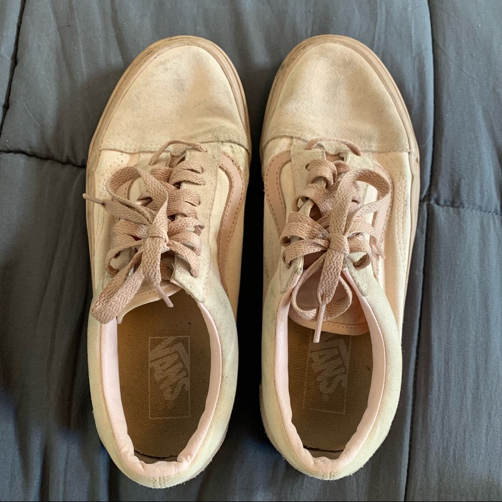 Pink Vans Shoes Size 9
